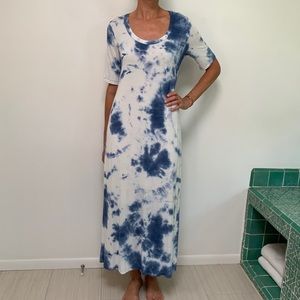 Jersey Maxi Dress Tie Dye Sonnet James